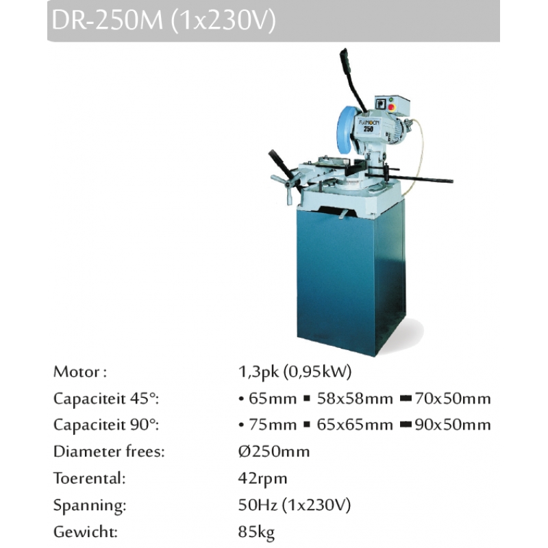 DR250M ToolsandCo.be - DR250M-TOU