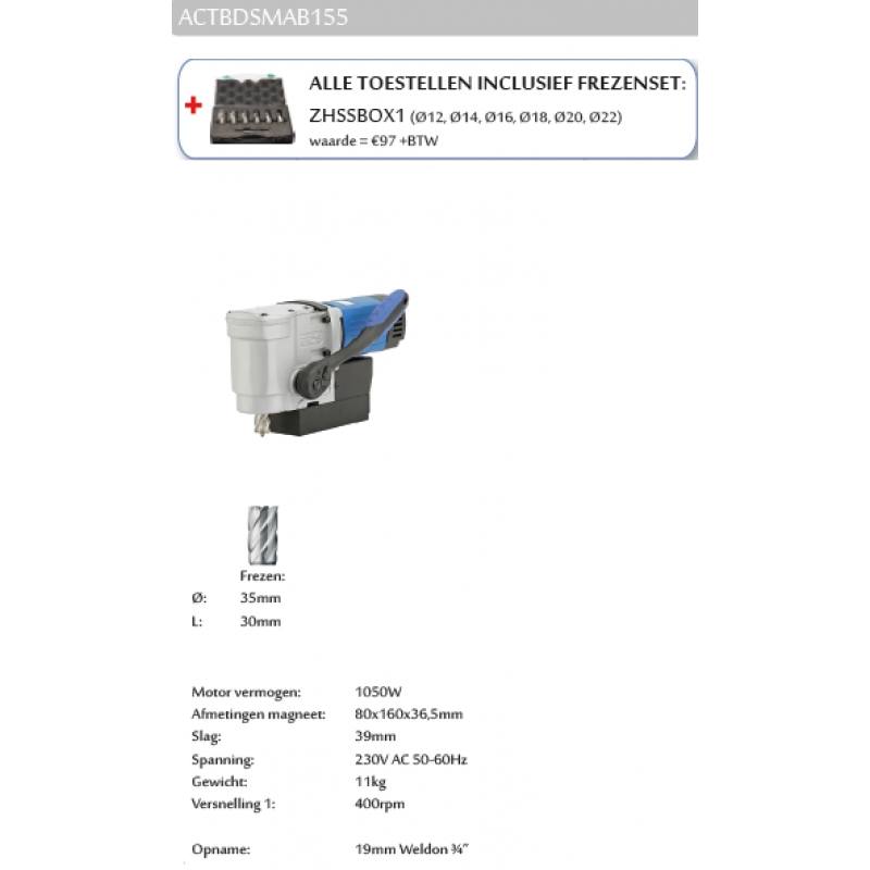 art ACTBDSMAB155 Agrodieren  - ACTBDSMAB155-TOU