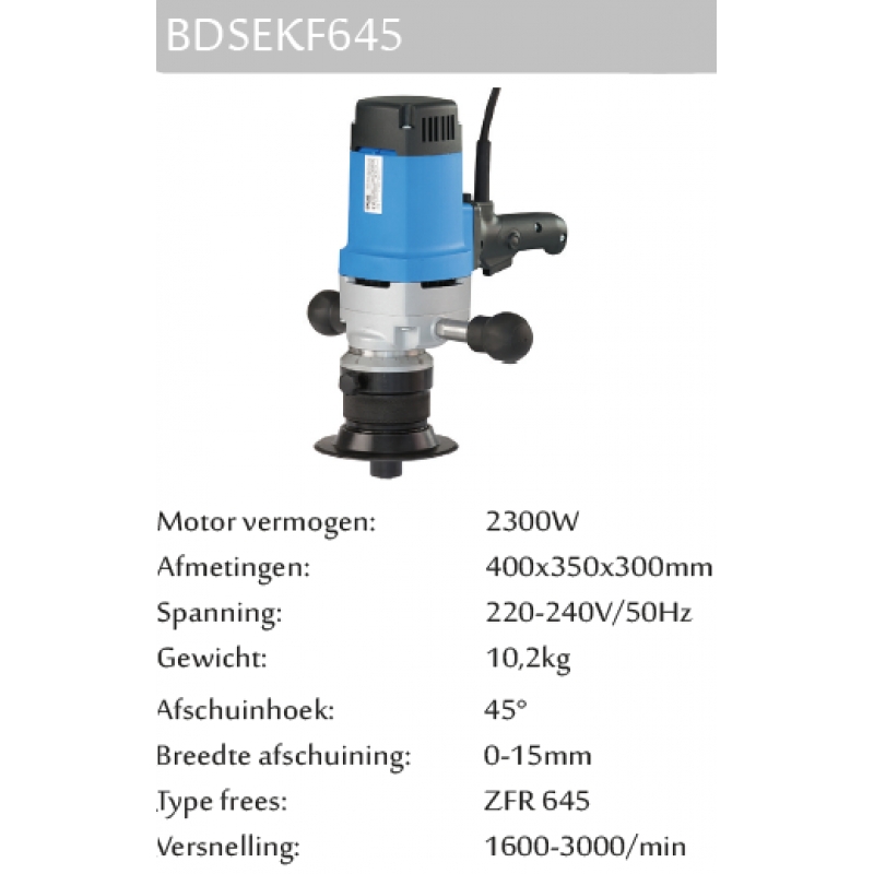 BDS laskantfrees BDSEF645 Agrodieren  - BDSEKF645-TOU