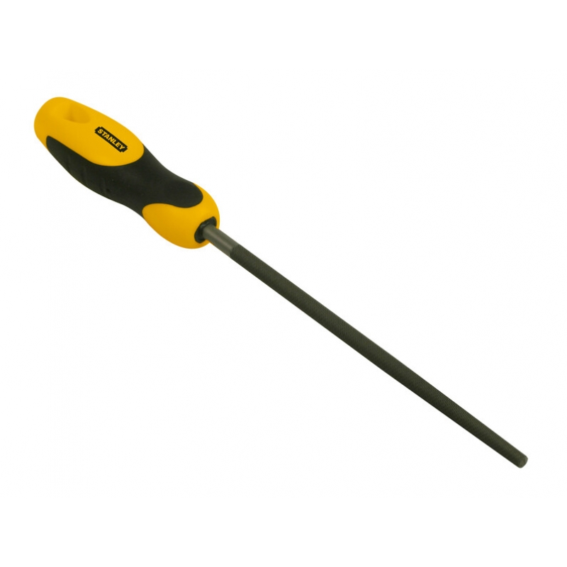 0-22-444 Stanley Lime Ronde Demi-douce 200mm - TOOLSandCO.be - 3253560224448