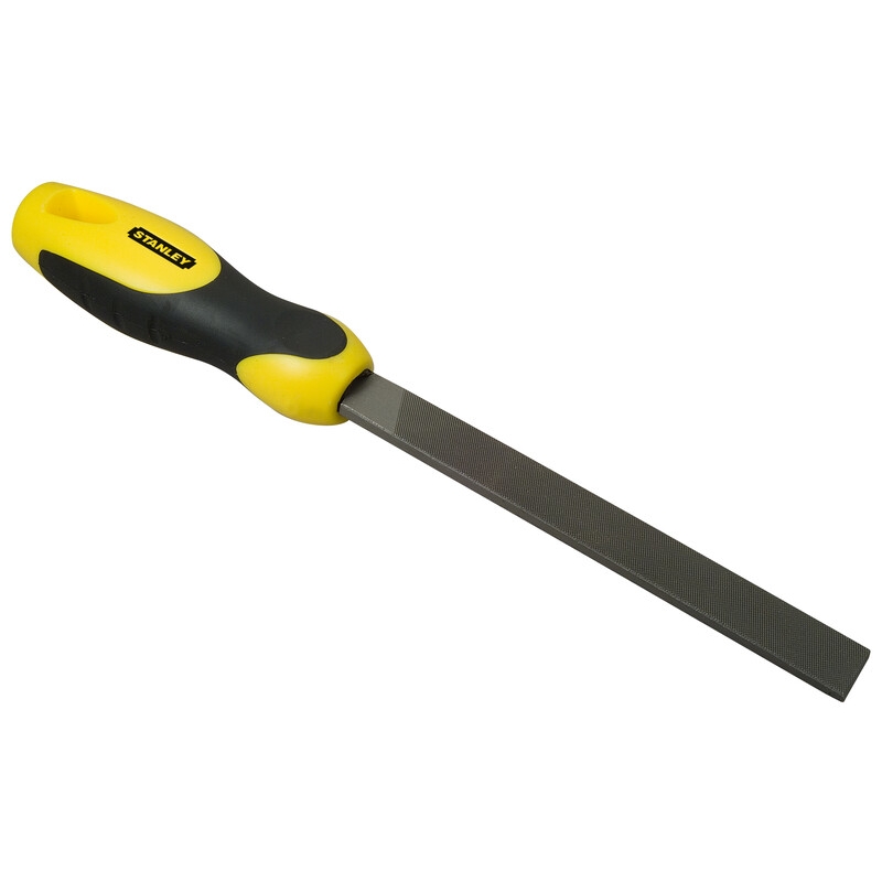 0-22-451 Stanley Platte Vijl Halfzoet 200mm - TOOLSandCO.be - 3253560224516