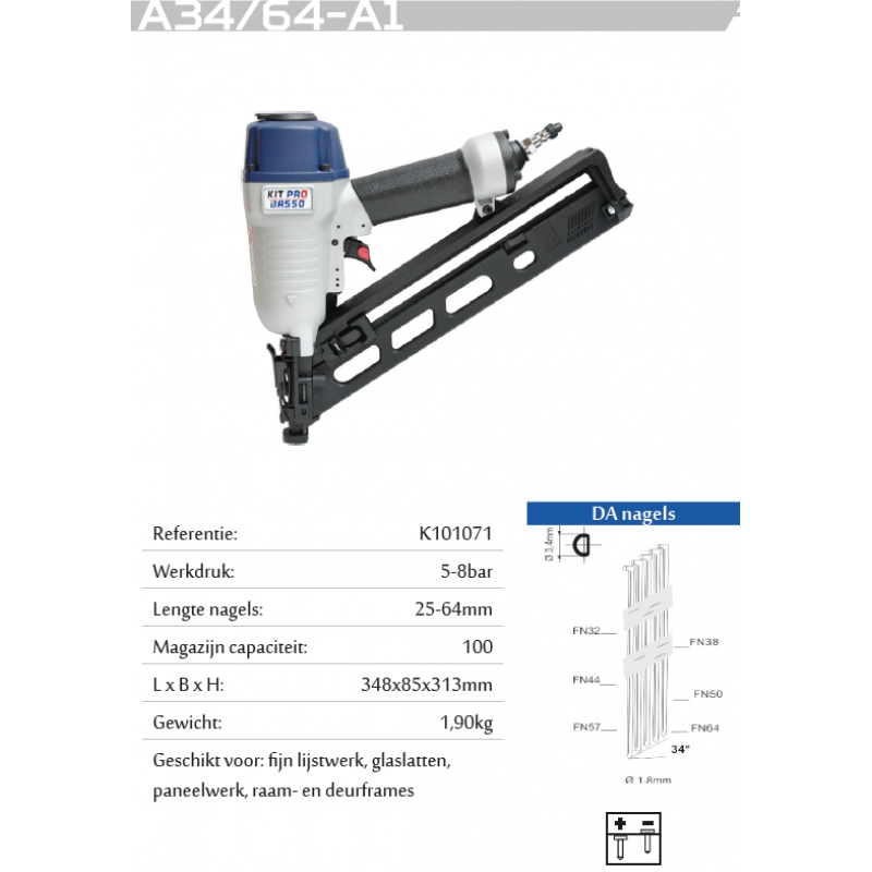 KITPRO basso A34/64-A1 Agrodieren - K101071-TOU