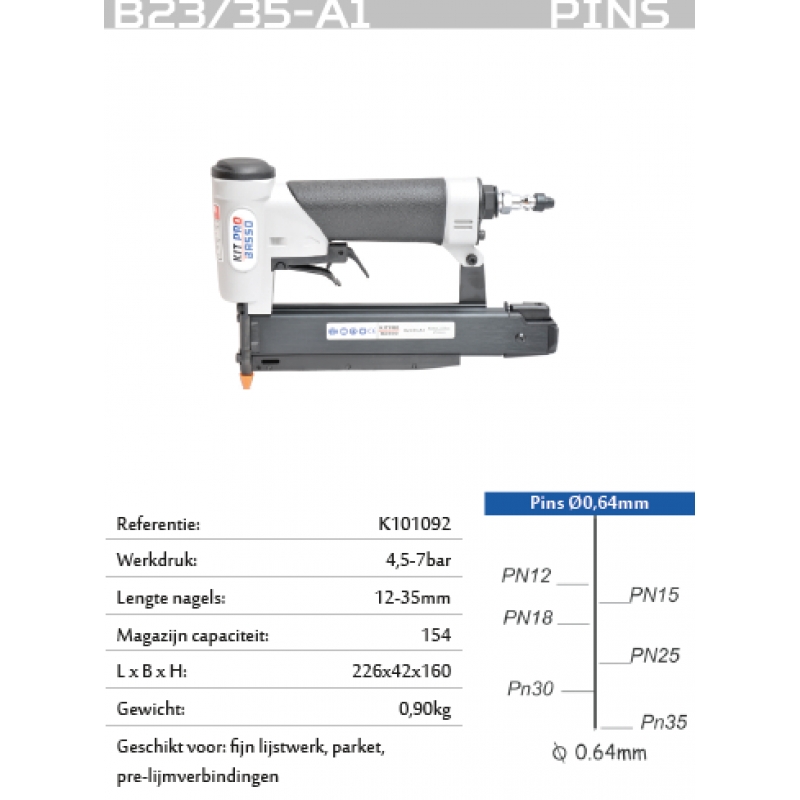 KITPRO basso B23-25-A1 Agrodieren - K101092-TOU