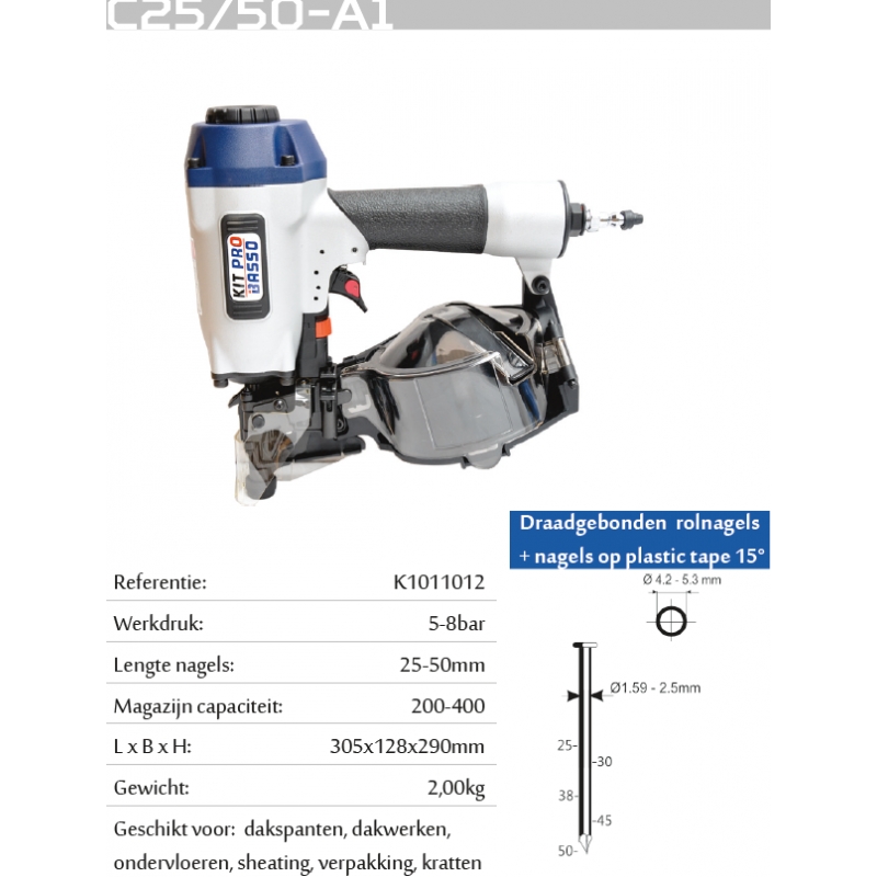 KITPRO basso C25/50-A1 Agrodieren - K1011012-TOU