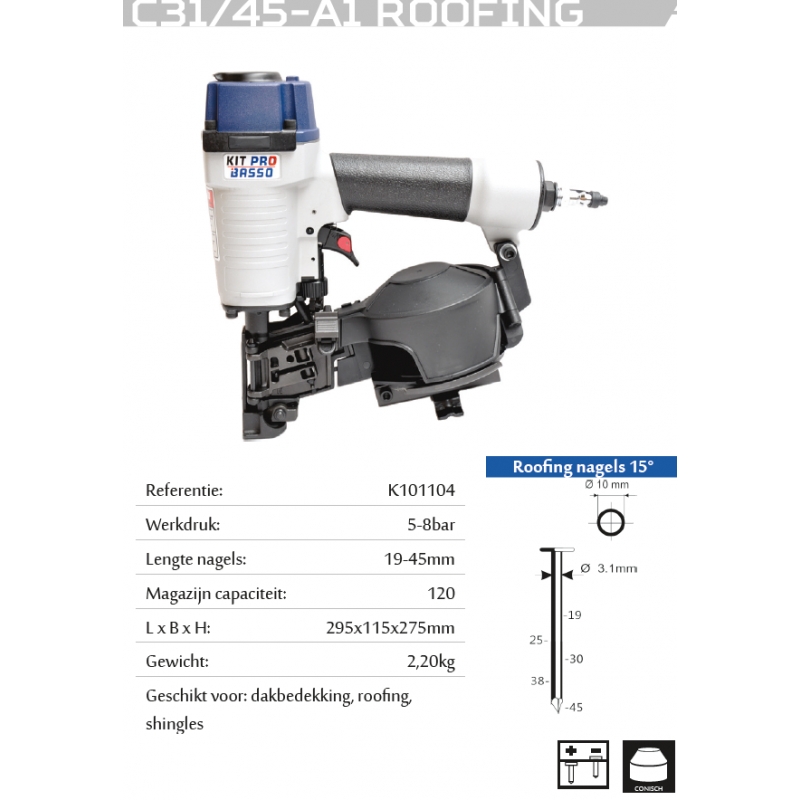 KITPRO basso C31/45-A1 Agrodieren - K101104-TOU