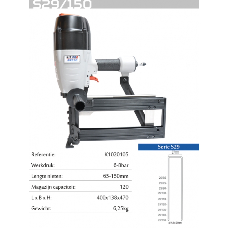 KITPRO basso S29/150 Agrodieren - K1020105-TOU