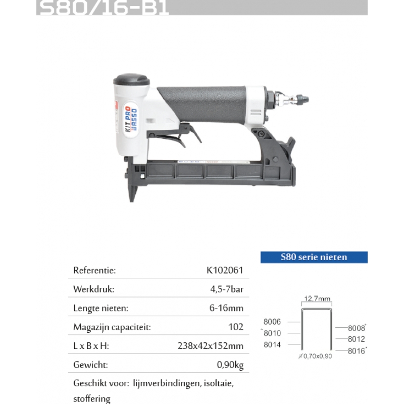 KITPRO basso S80-16-B1 Agrodieren - K102061-TOU