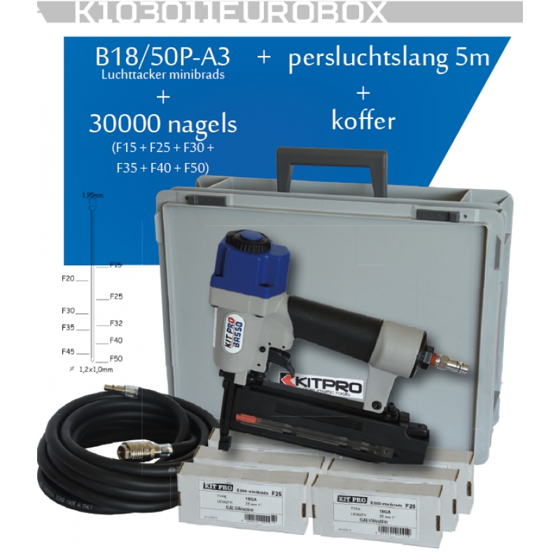 KITPRO basso B18/50P-A3 ToolsandCo.be - K103011EUROBOX-TOU